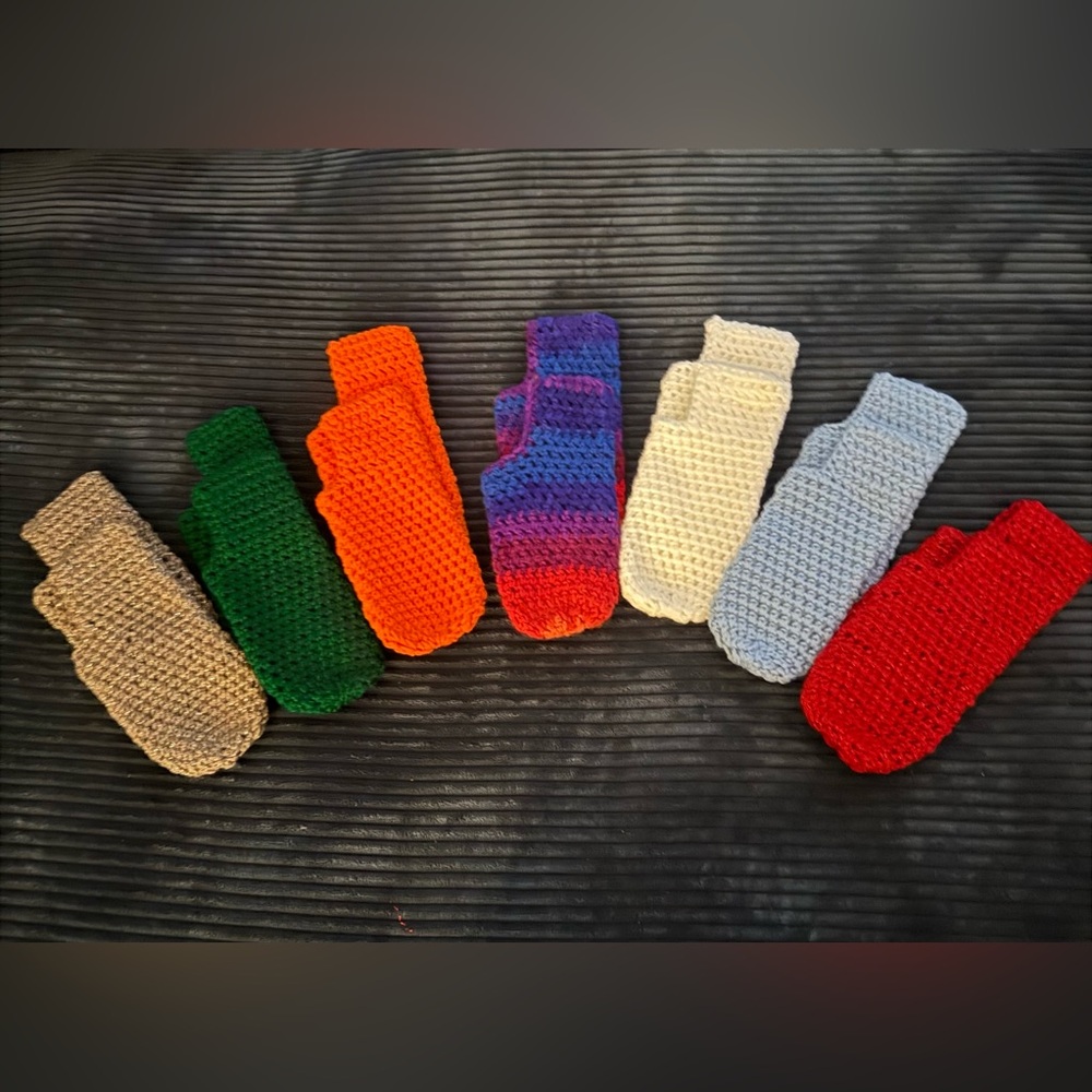 Crochet footies